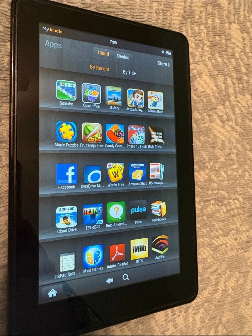 Amazon Kindle Fire 1st generation original eReader tablet version 6.3.4